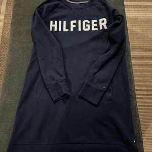 Tommy Hilfiger Navy Crewneck Sweater dress